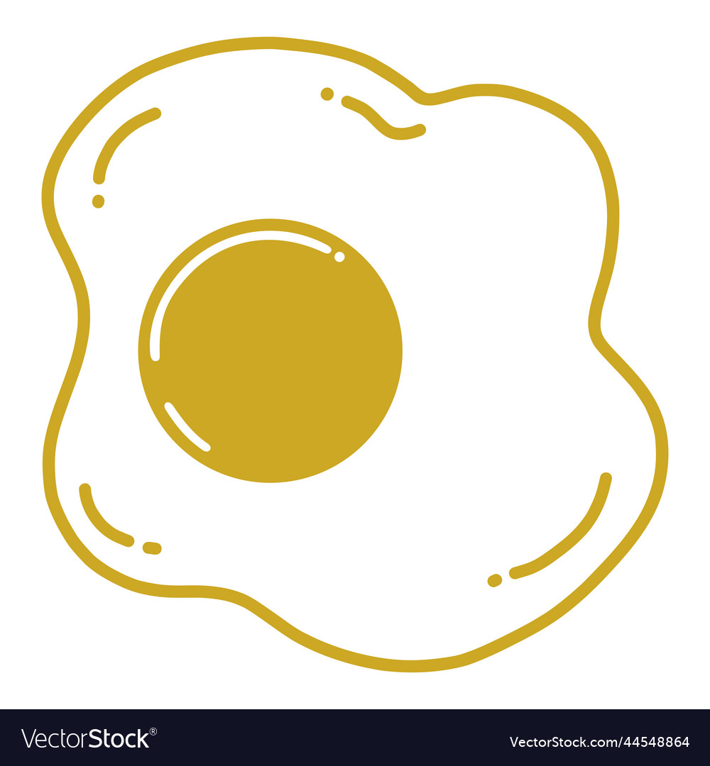 Sunny Side Up Fried Egg Vector, Sunny Side, Fried Egg, Egg PNG and