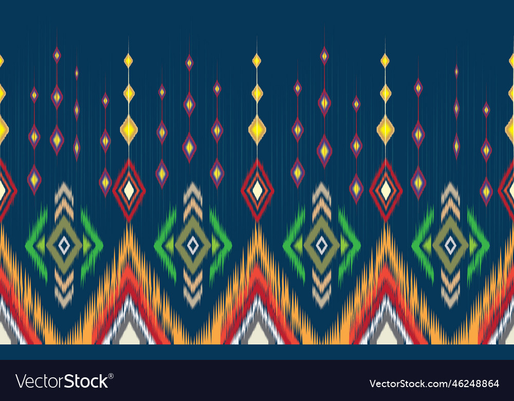 Geometrisches ethnisches Muster nahtloses Design