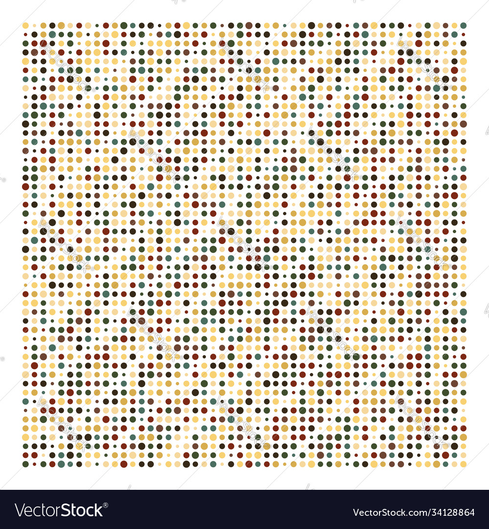 Halftone dots dotted pattern pointillist vector image Halftone dots dotted pattern pointillist