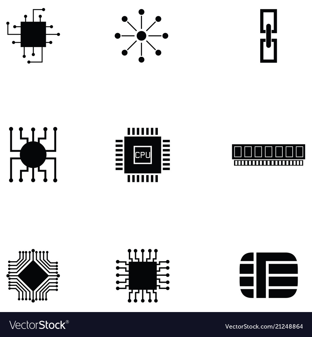 Microchip Icon Collection