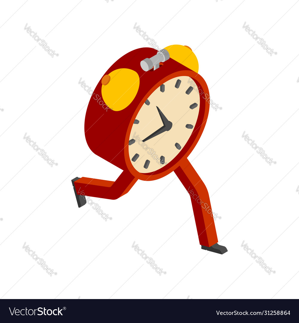 Running Clock Alarm - Time is Up!