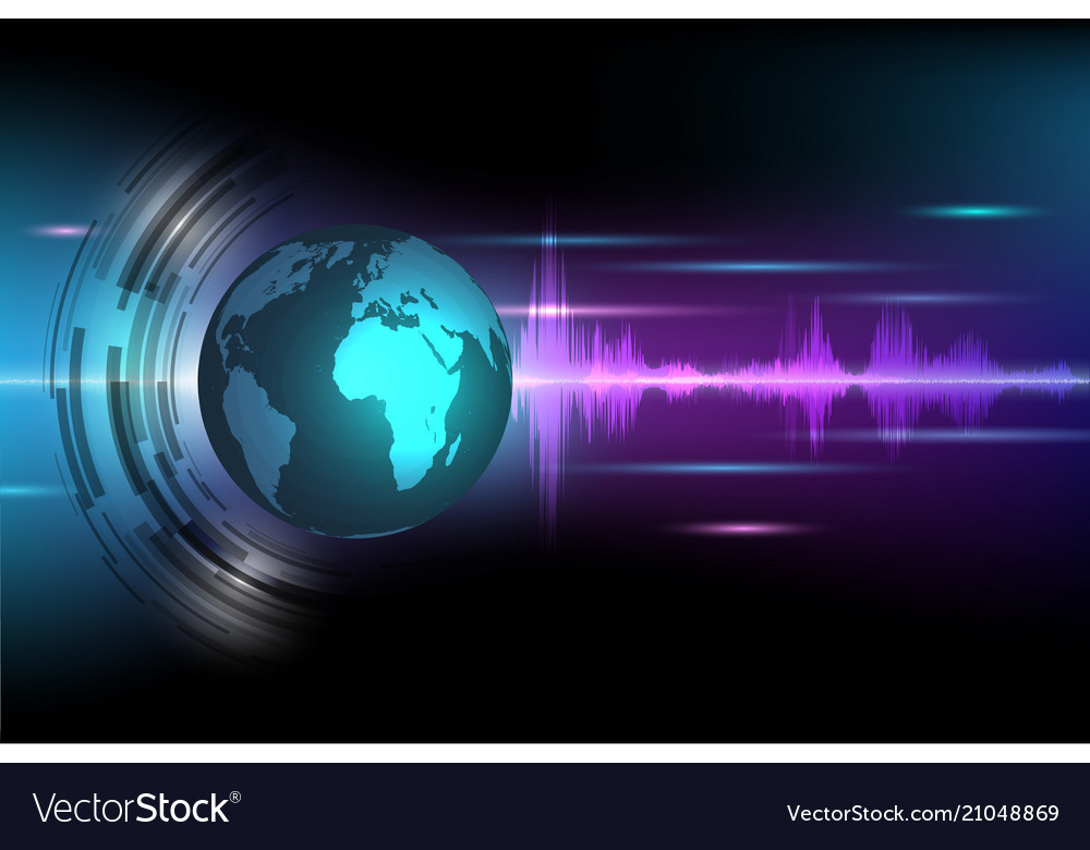 Global Network Sound Wave