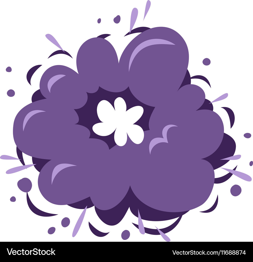 Boom explosion Royalty Free Vector Image - VectorStock