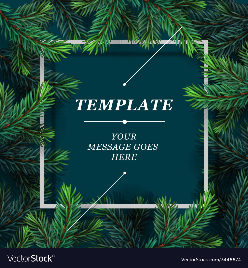 christmas frame template
