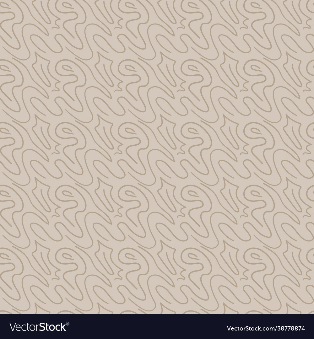 Drawing seamless pattern line hand drawn vector image Drawing seamless pattern line hand drawn