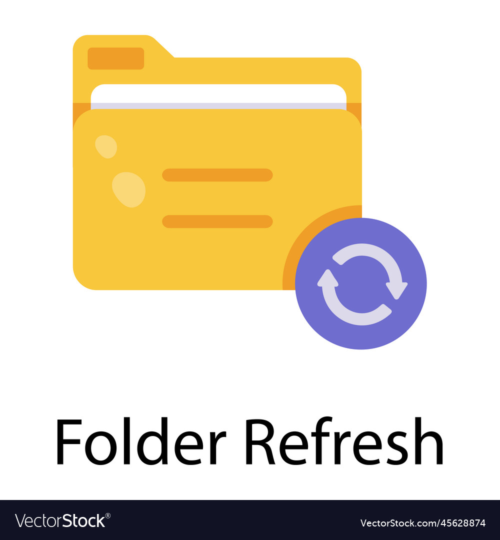 Folder refresh