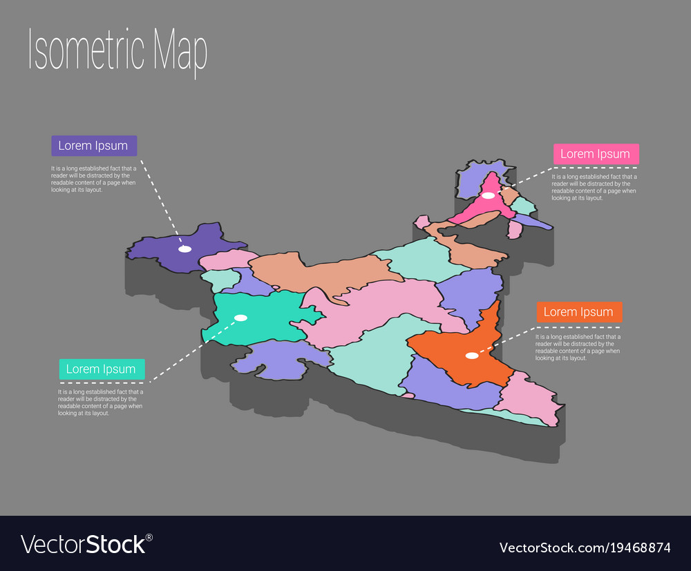 India map infographics Royalty Free Vector Image