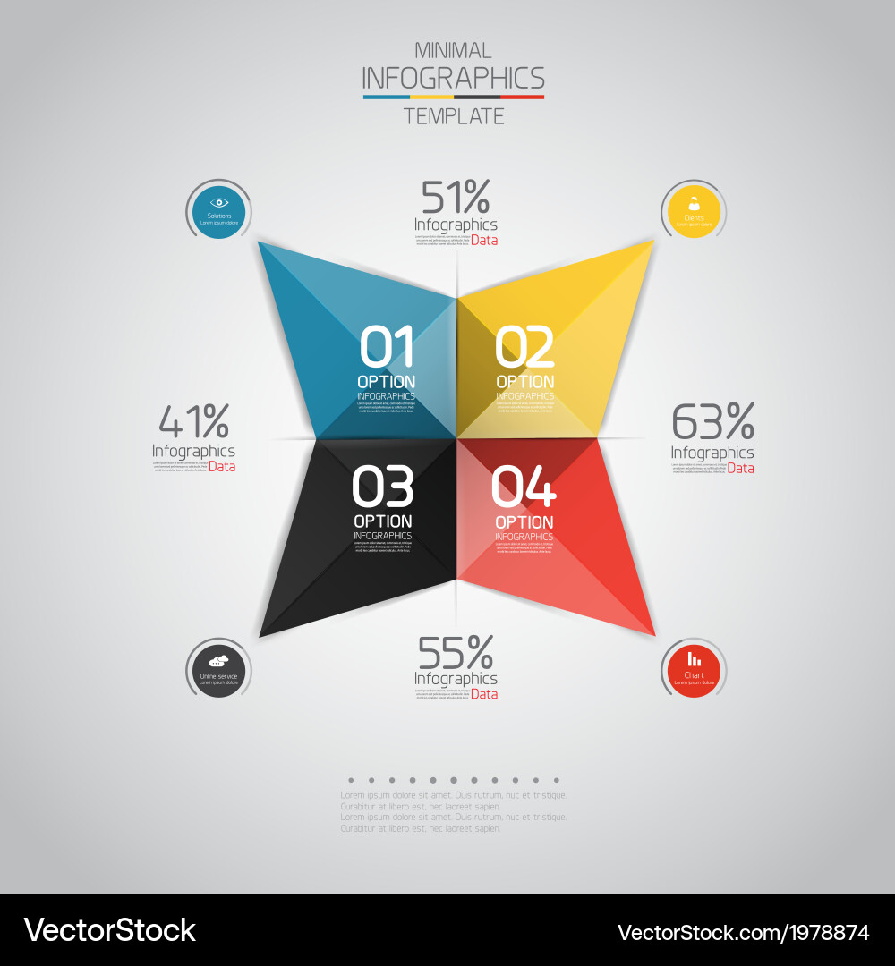 Vector Infofraphics Infographics Royalty Free Vector Image - VectorStock