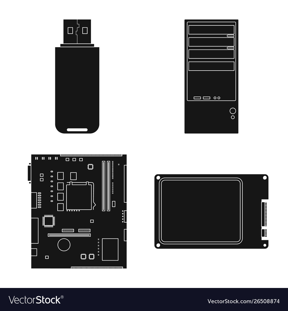 Isolated object internet and electronics symbol vector image Isolated object internet and electronics symbol