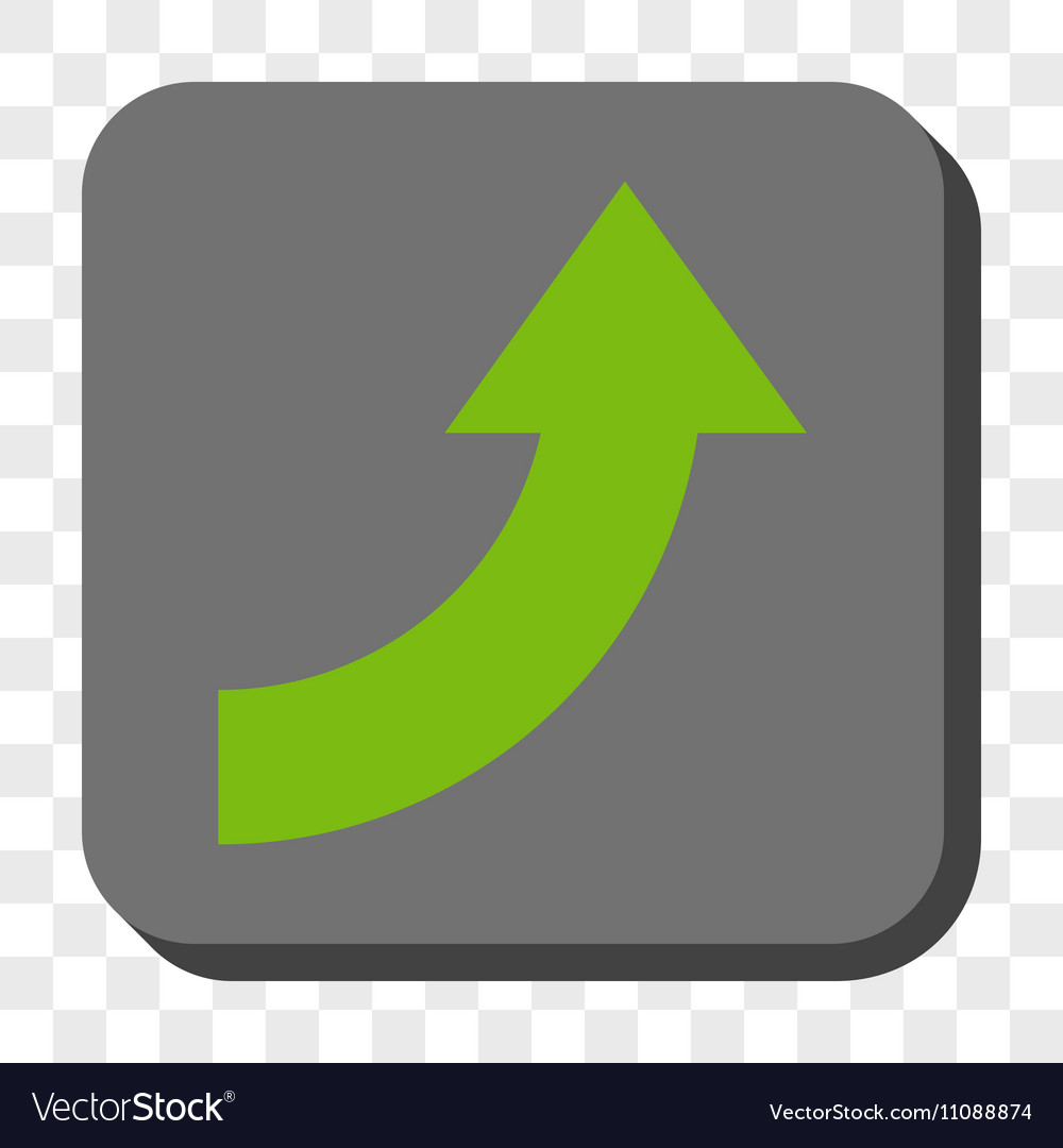 Rotate up rounded square button