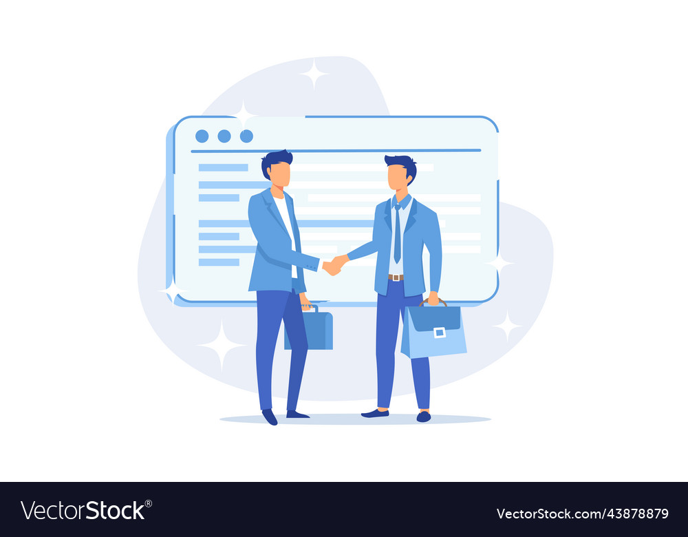 Kunden Landing Page Unternehmenswebsite Geschäft Vector Image Kunden Landing Page Unternehmenswebsite Geschäft