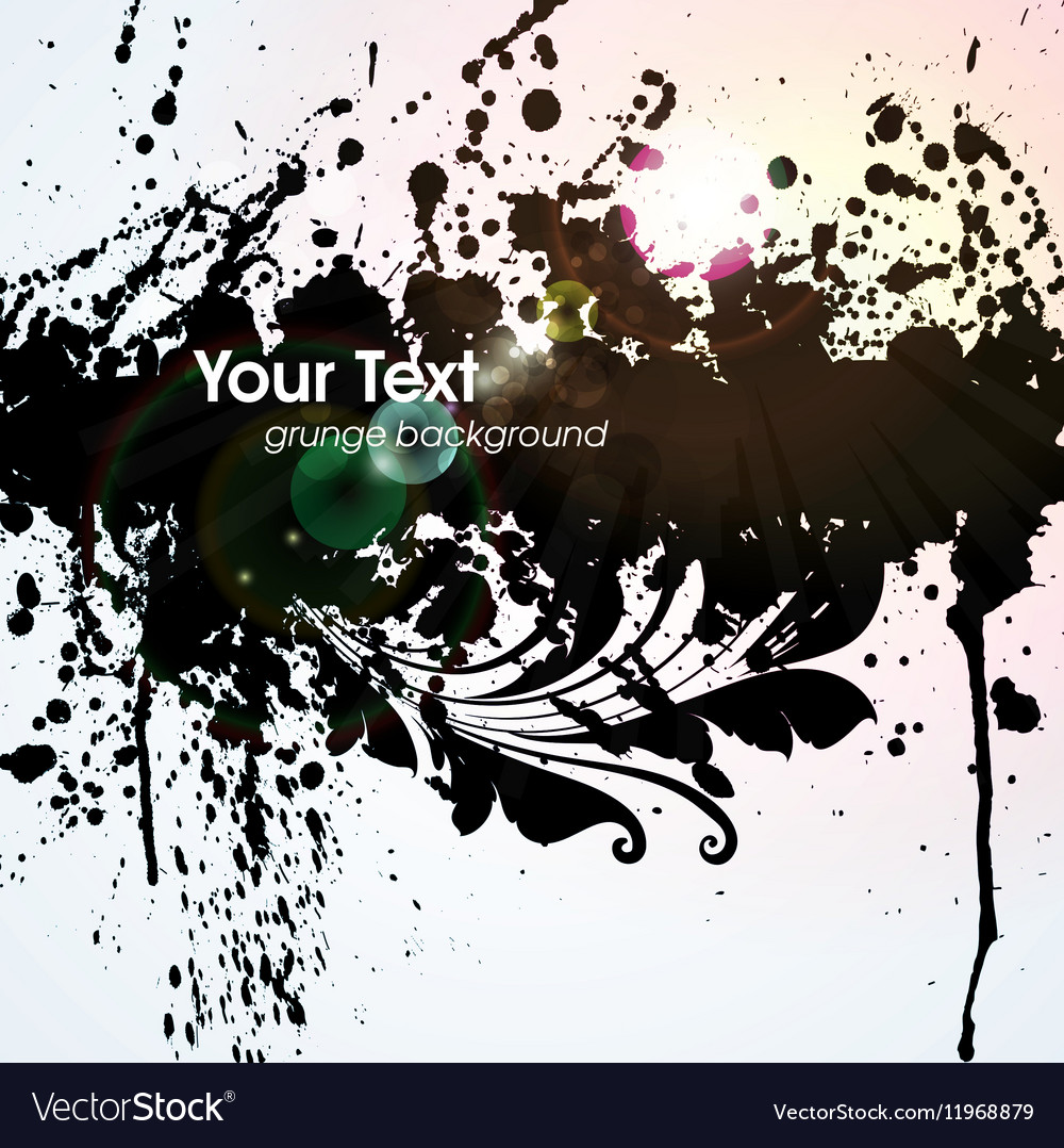 Dynamic Paint Splash Background