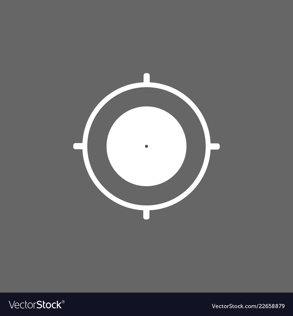Map pointer icon gps outline sign flat design
