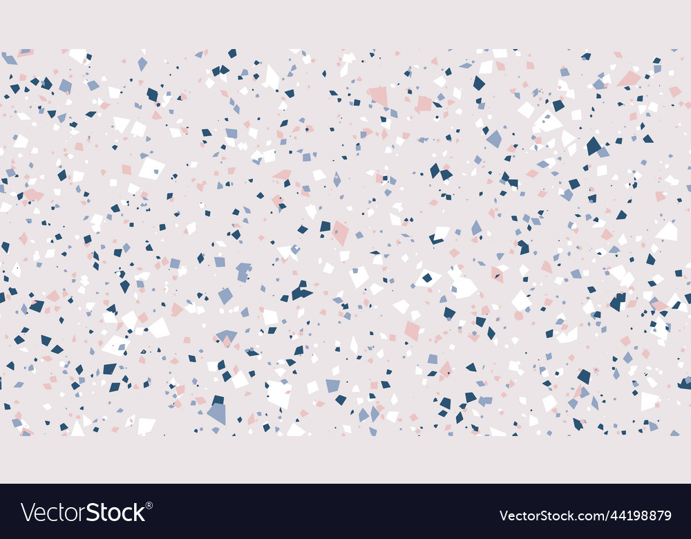 Terrazzo seamless pattern repeating floor texture vector image Terrazzo seamless pattern repeating floor texture