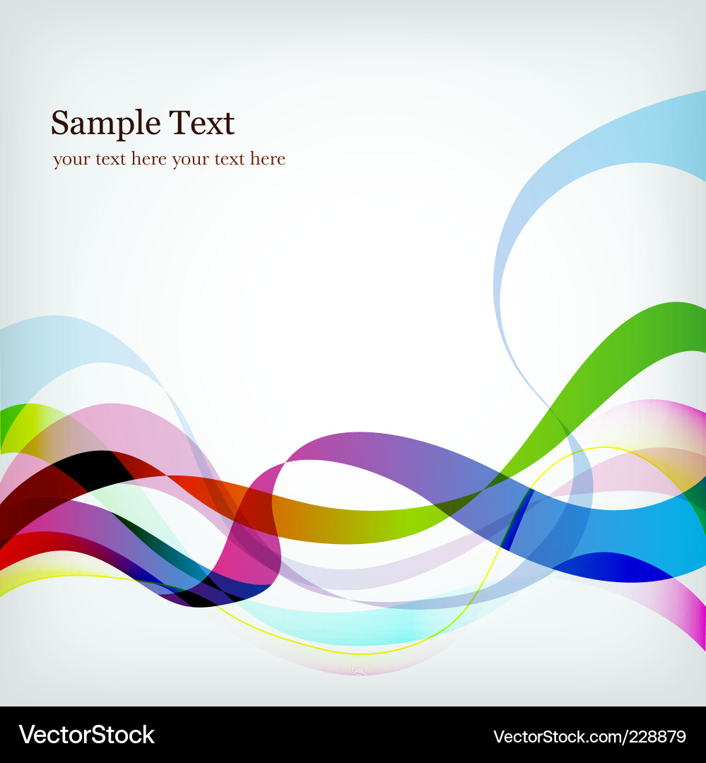 Waves Royalty Free Vector Image - VectorStock