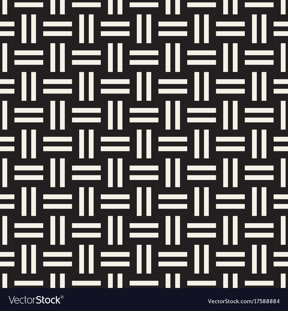 Crosshatch Geometric Pattern