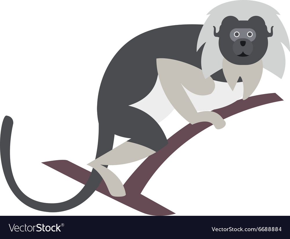 Cute monkey icon logo symbol