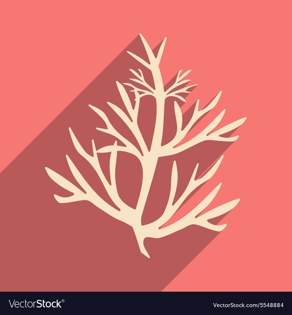 Flat with shadow icon and mobile application