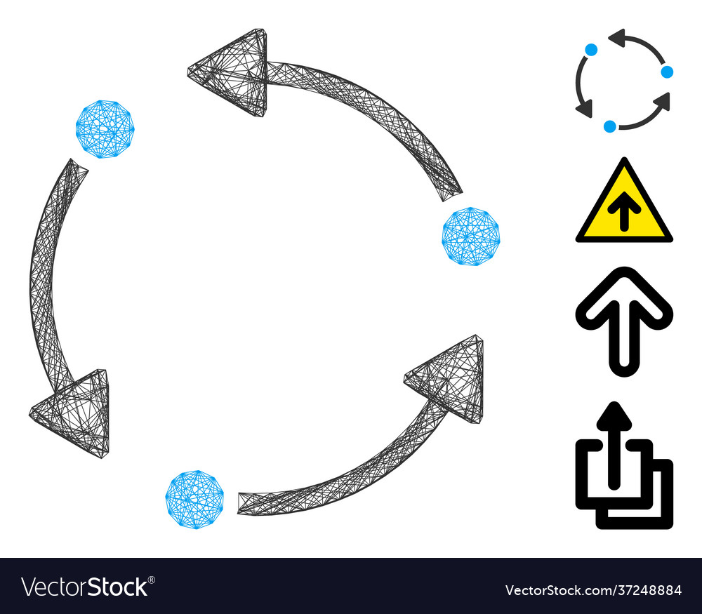 Hatched rotate mesh vector image Hatched rotate mesh