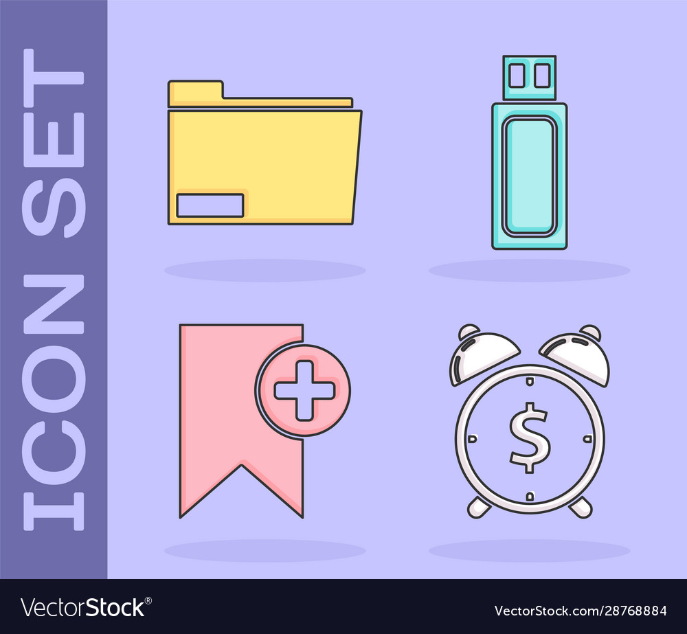 Set alarm clock with dollar symbol document
