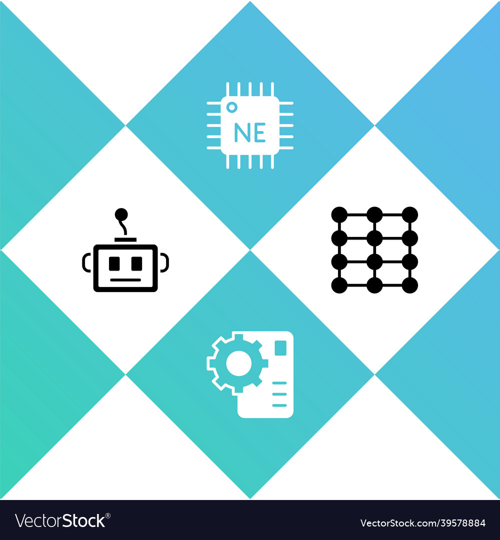 Set artificial intelligence robot neural network