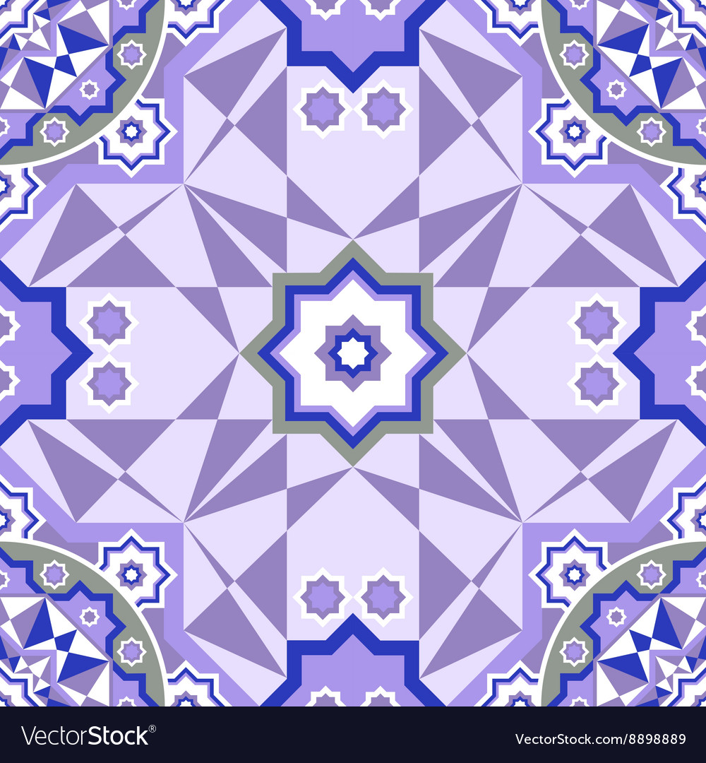 Decorative seamless pattern retro background