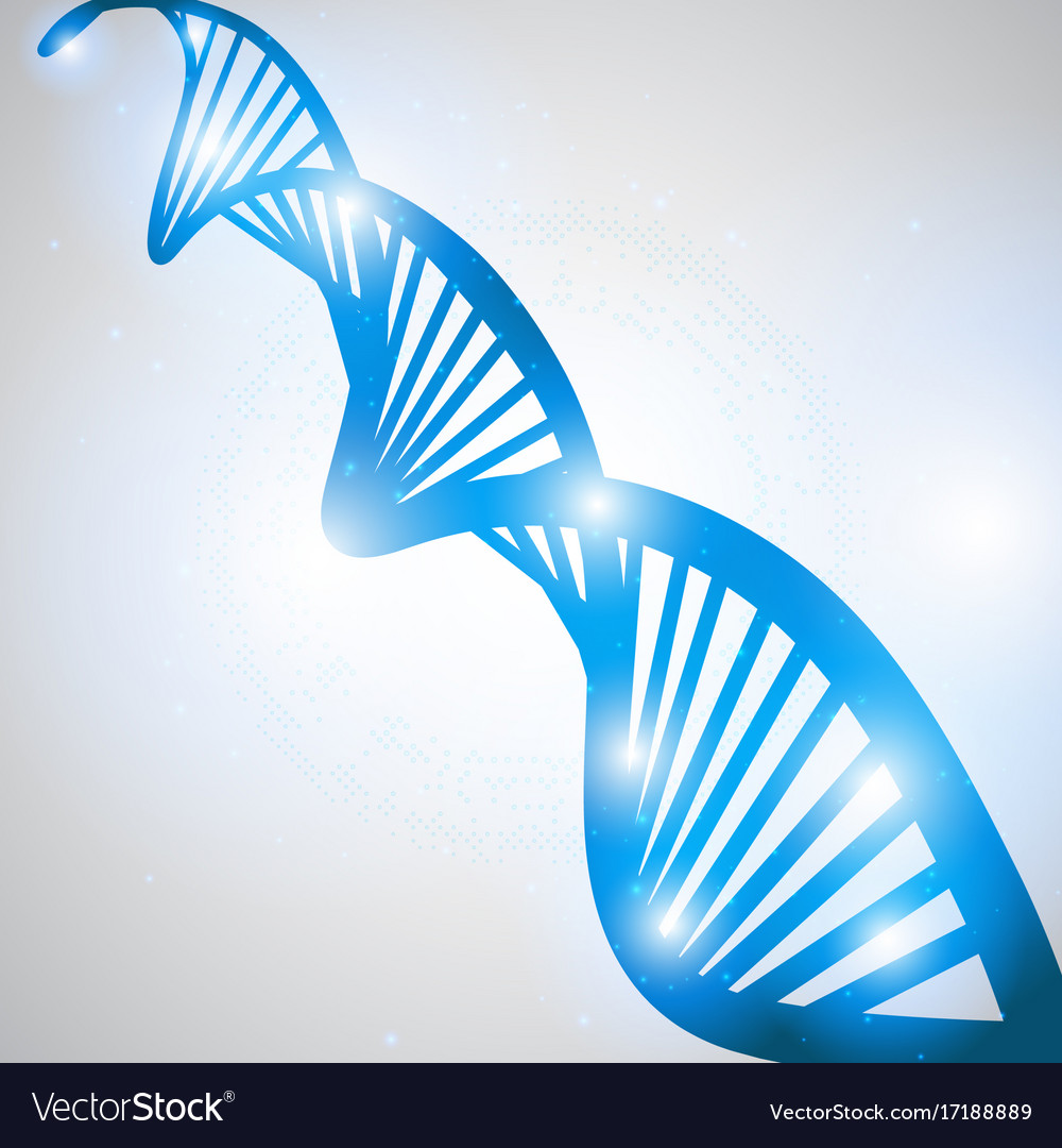 Dna molecule structure background