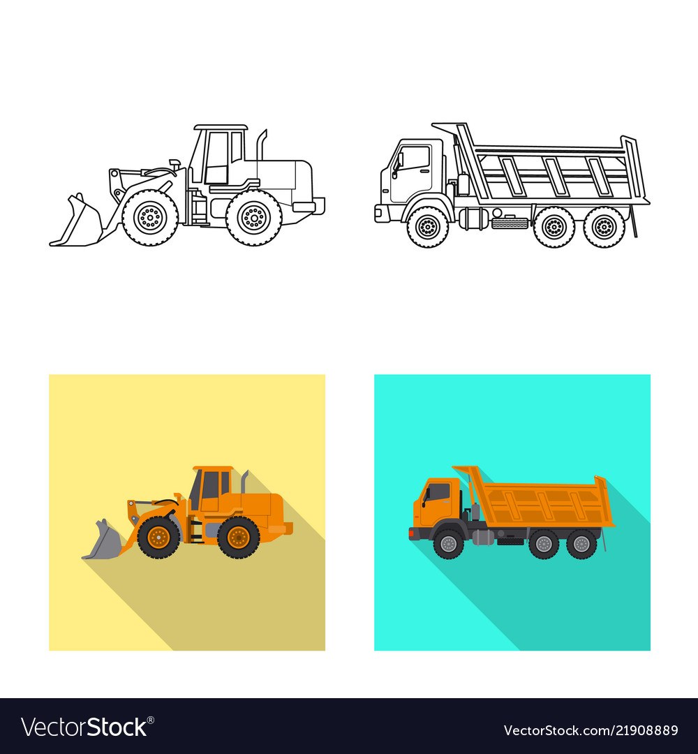 Isolated object of build and construction sign vector image Isolated object of build and construction sign