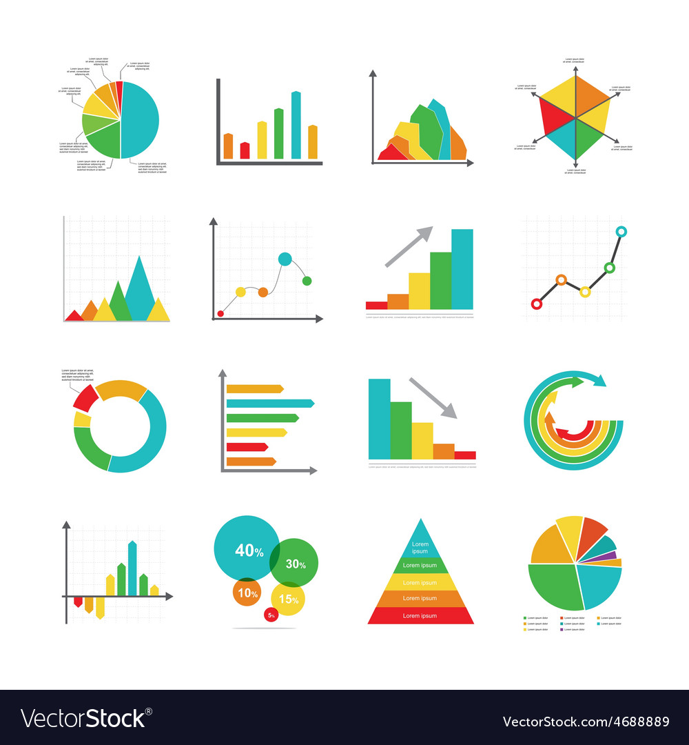 Marketing Charts & Graphs Set