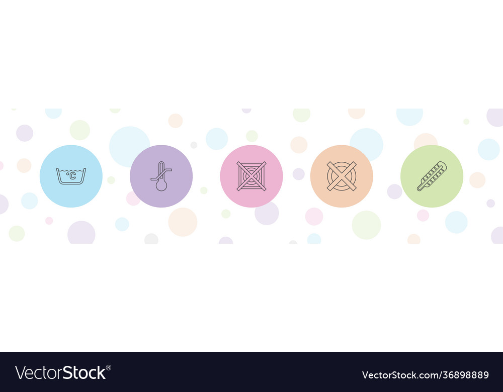 Temperature icons