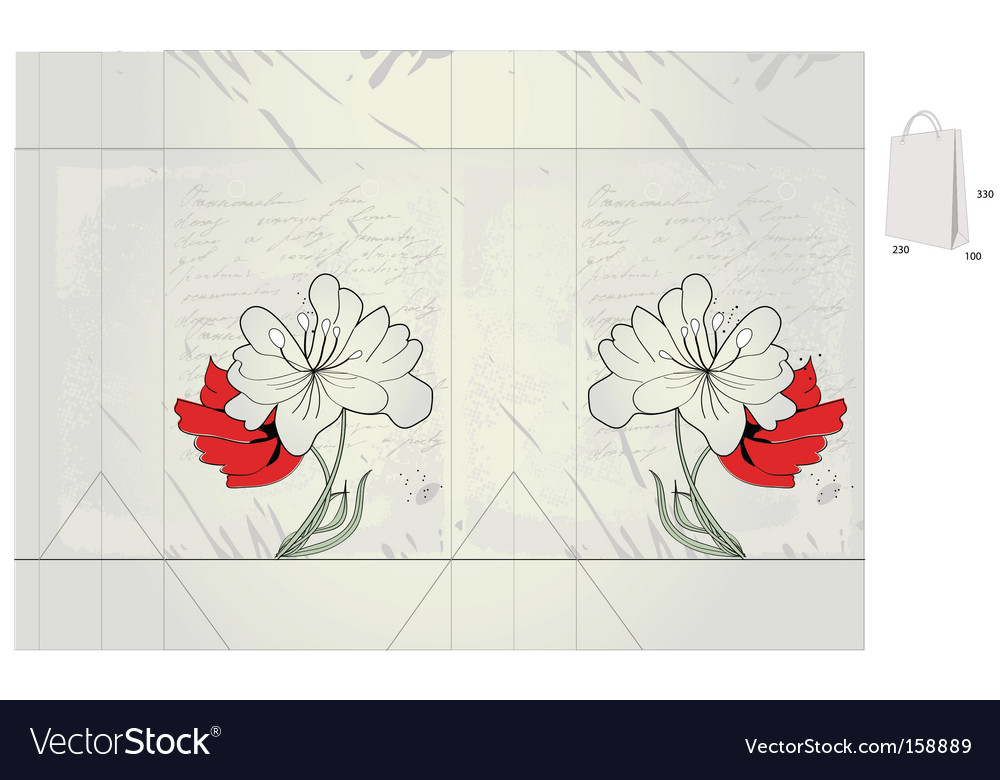 Template for bag design