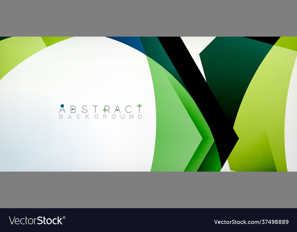 Transparent hexagons geometric shapes abstract vector image Transparent hexagons geometric shapes abstract