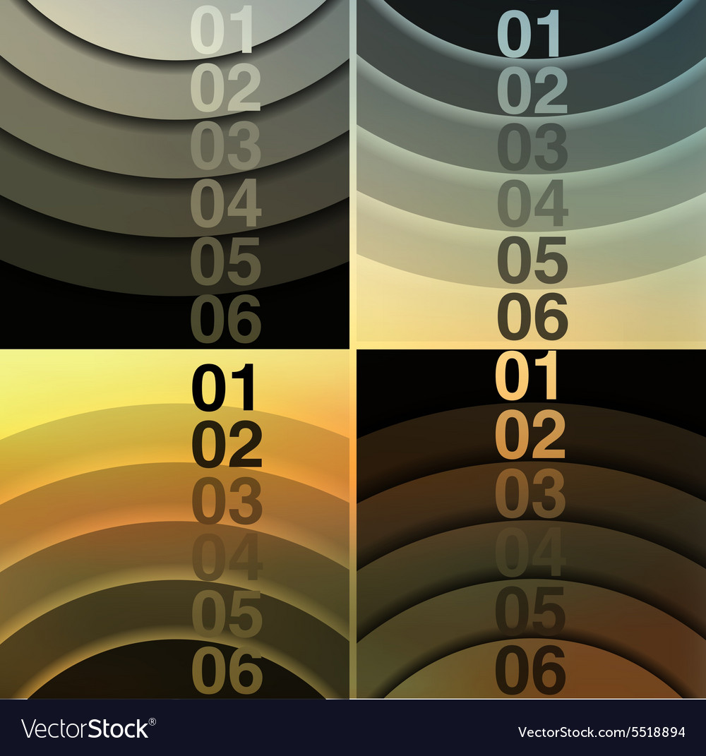 Abstract background number line
