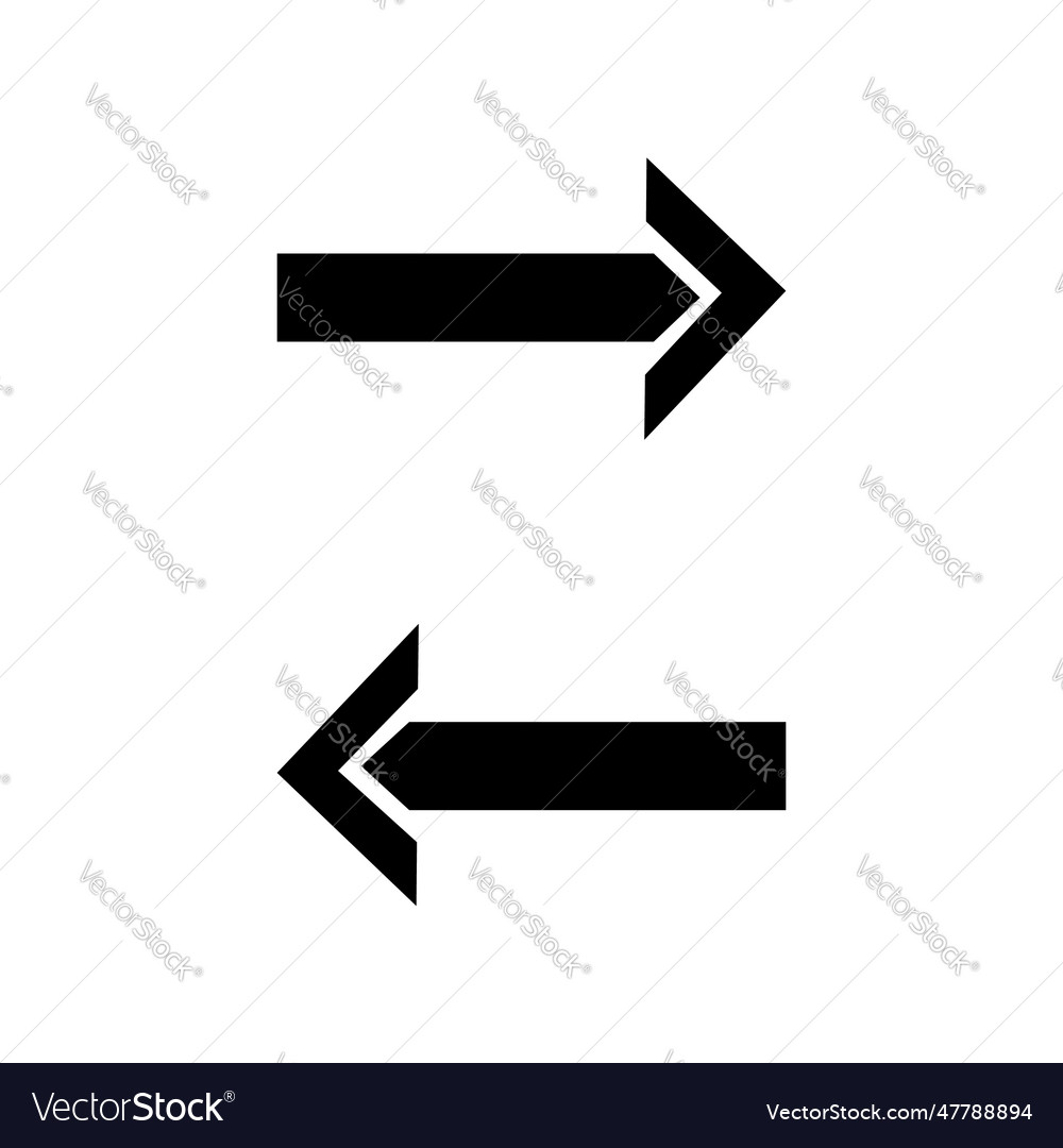 Left and right icon