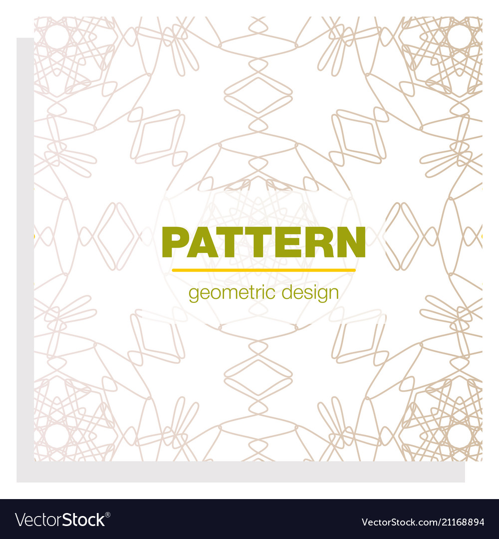 Seamless linear pattern with thin poly lines