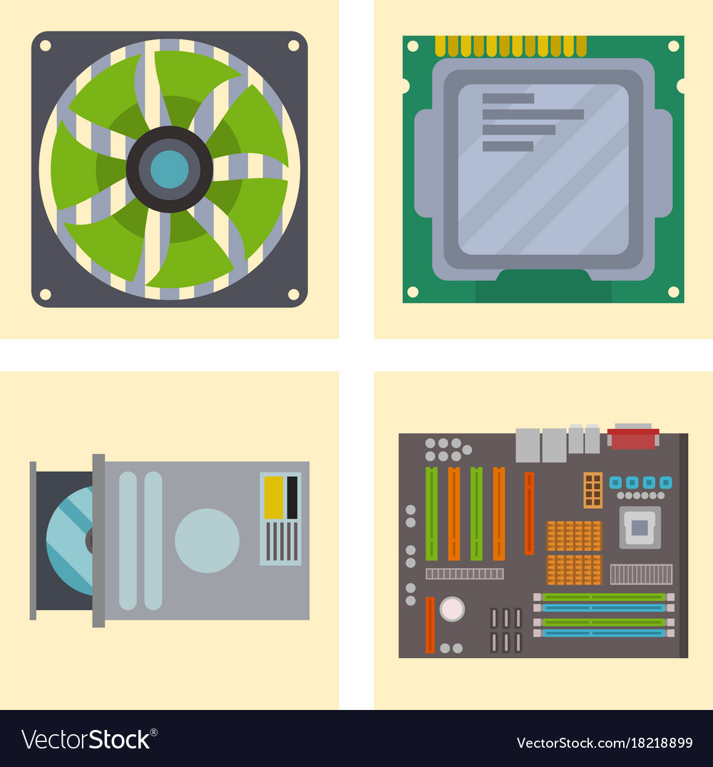 Computer ic chip template microchip on detailed