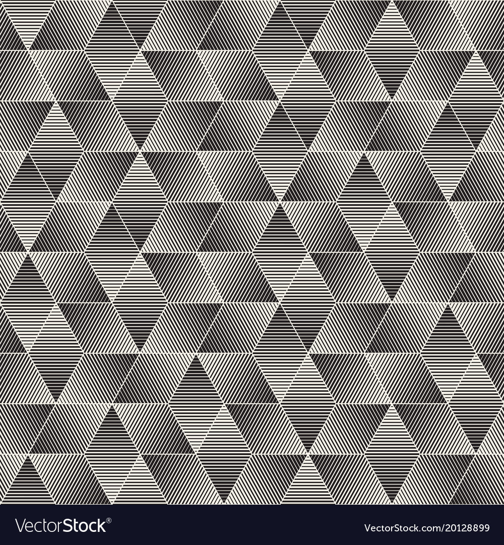 Modern Geometric Lattice Pattern
