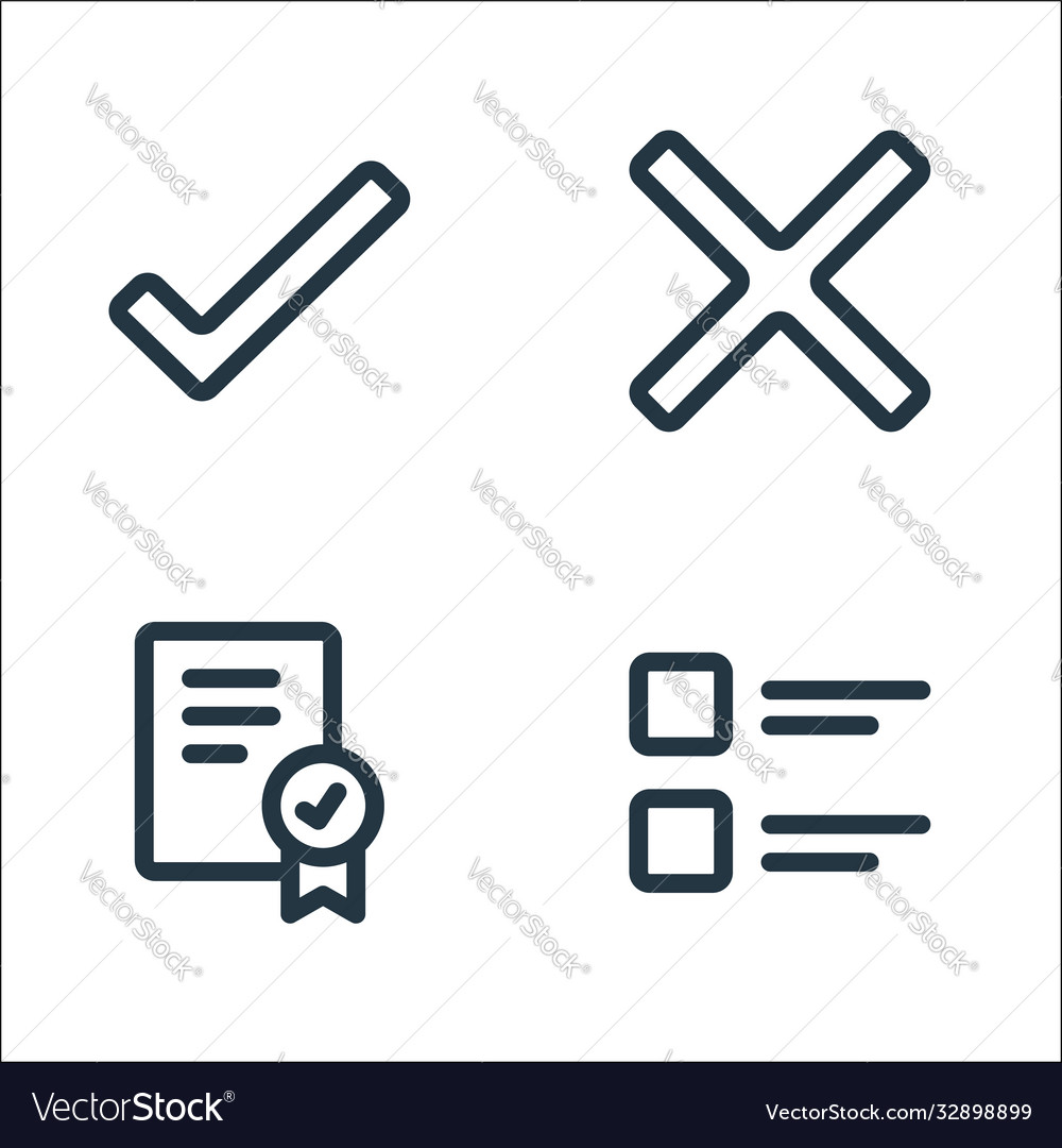 Ui line icons linear set quality vector image Ui line icons linear set quality