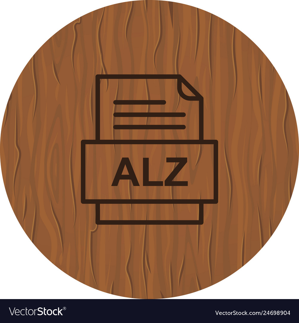 Alz file document icon