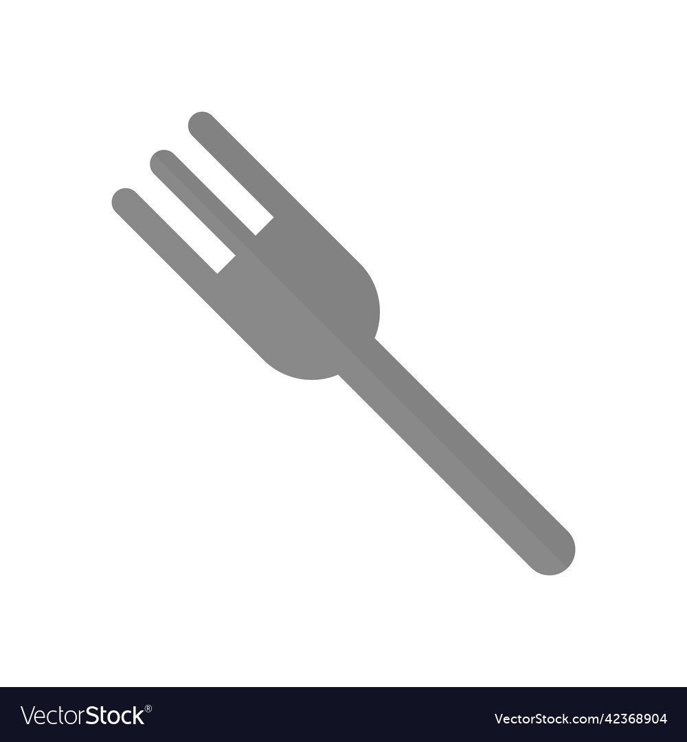 Fork icon of tool for eating food