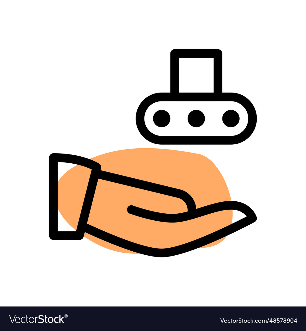 Handheld conveyor process for moving items