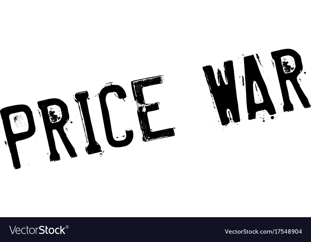 Price war rubber stamp