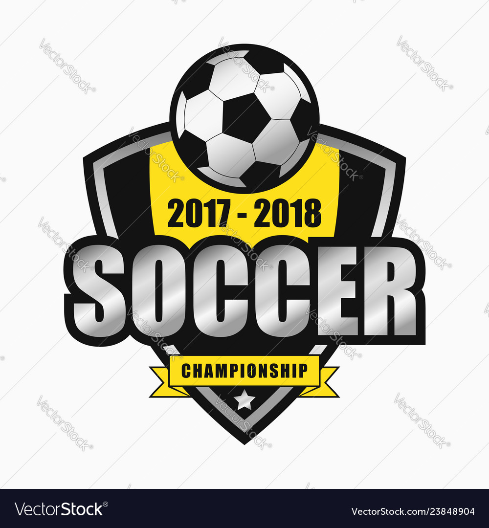 Soccer logo Royalty Free Vector Image - VectorStock