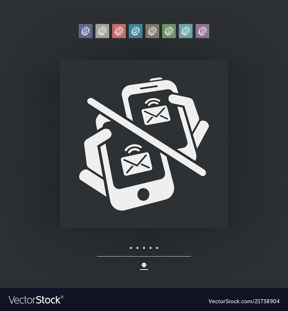 Web message icon Vector Image Web message icon