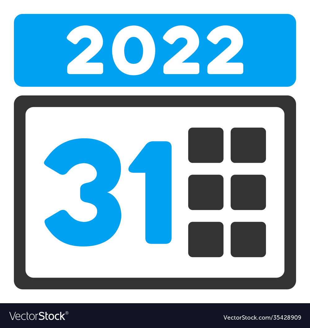 2022 last day flat icon