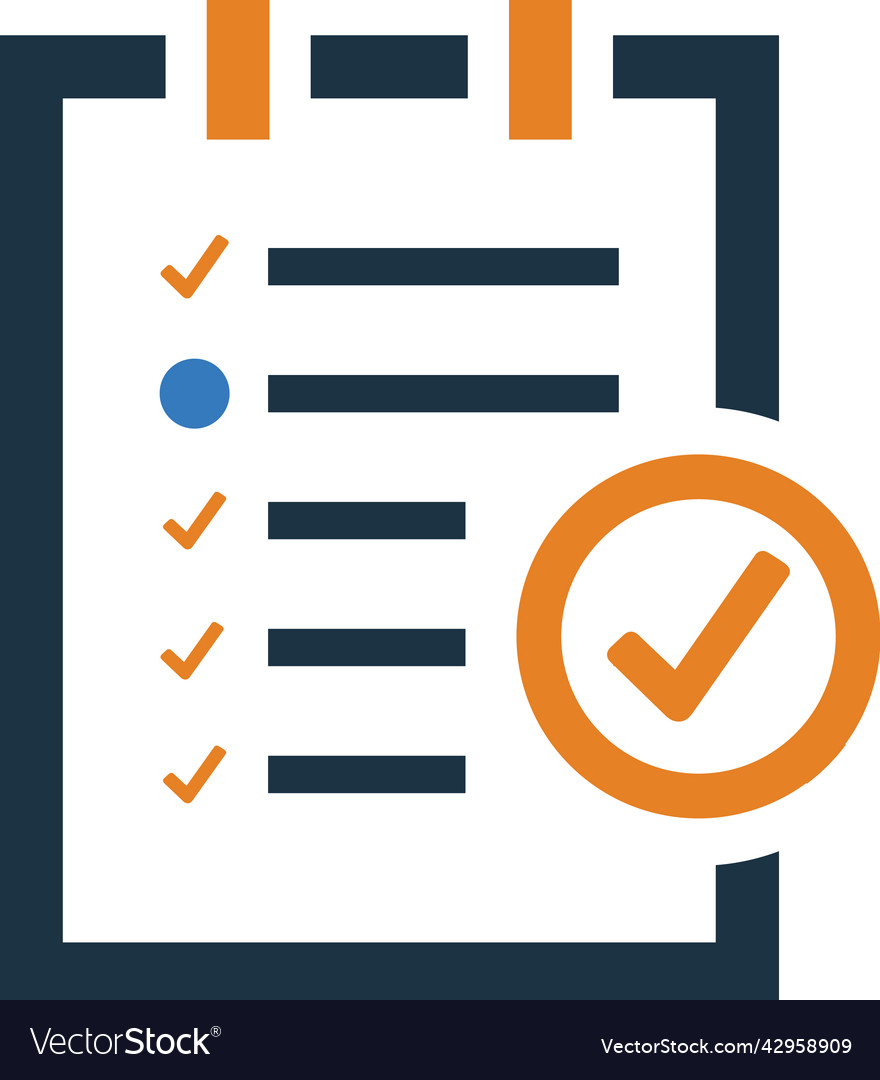 Approve tasks complete icon simple editable