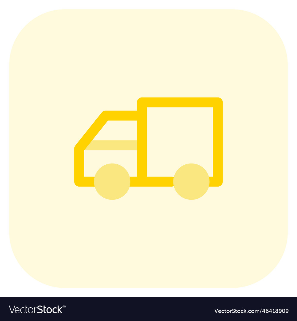 Carrier truck loaded with heavy shipment