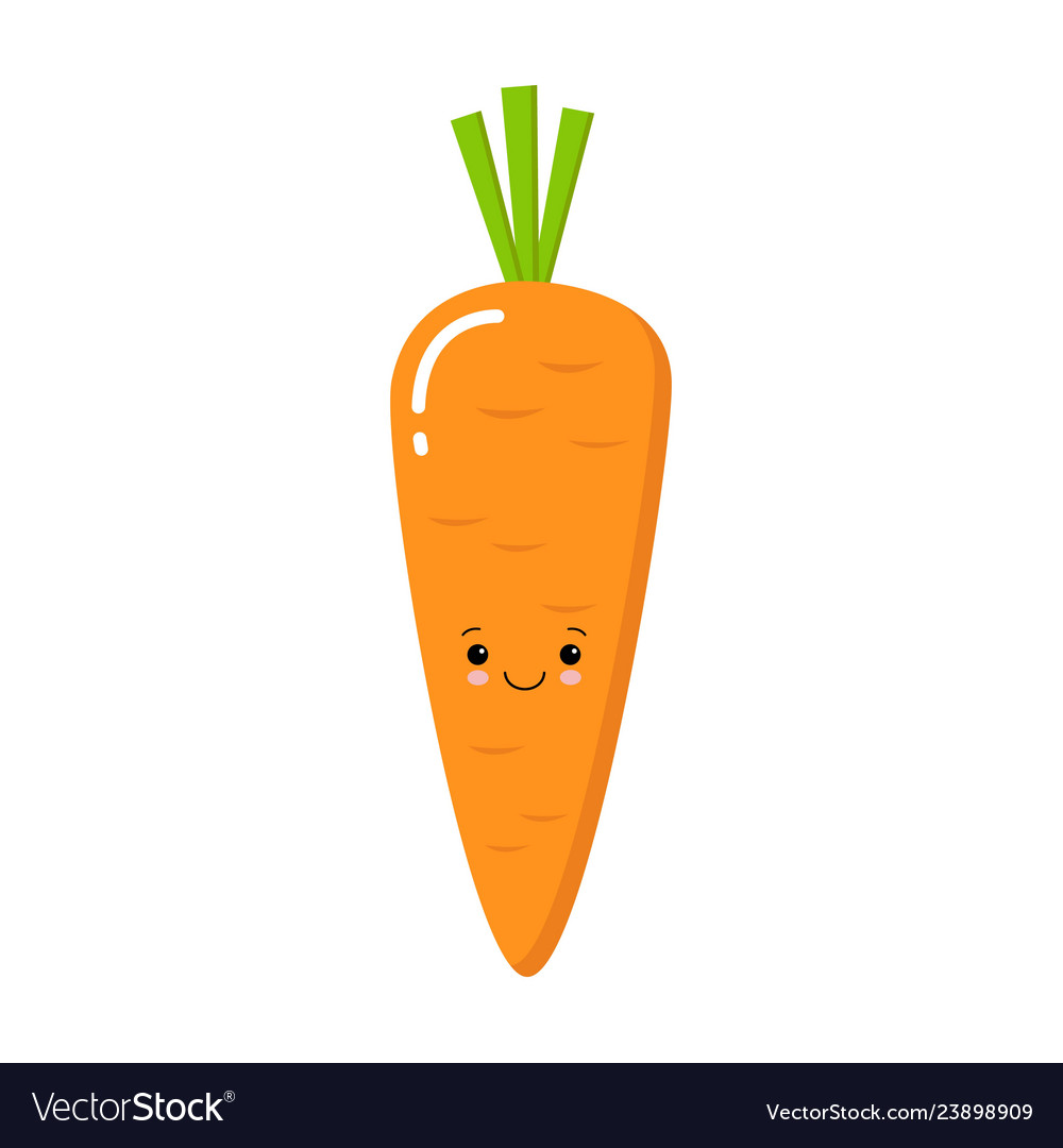 cute carrot icon