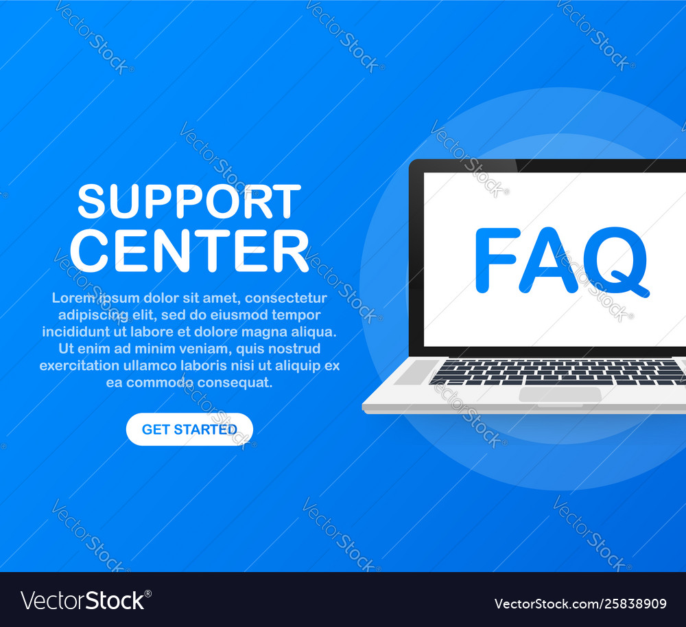 Faq and qa concept people asking to online