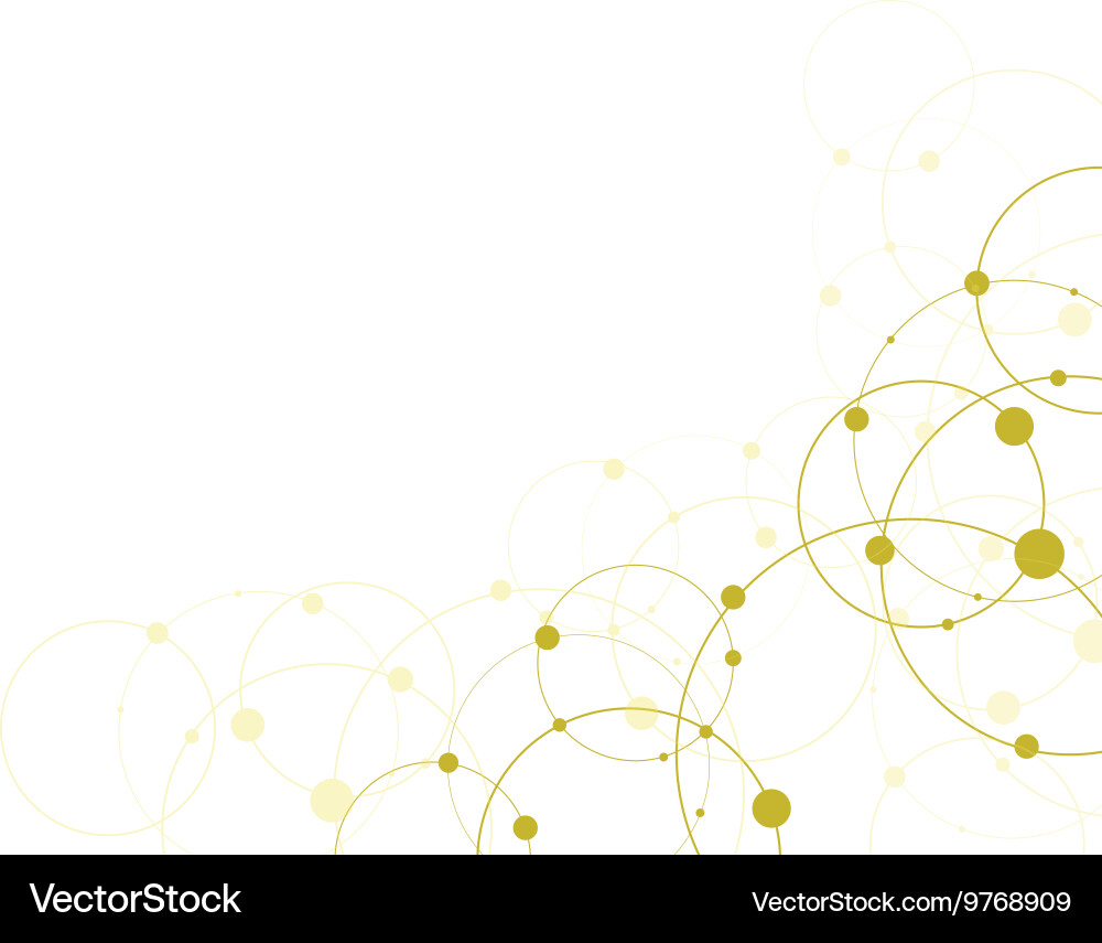 Molecular structure background Royalty Free Vector Image